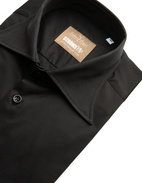 Sartorial Shirt Lättviktsbomull Svart 42