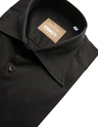 Sartorial Shirt Lättviktsbomull Svart