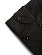 Sartorial Shirt Lättviktsbomull Svart 42