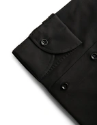 Sartorial Shirt Lättviktsbomull Svart