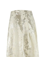 Jaquard Kjol Benvit/Silver