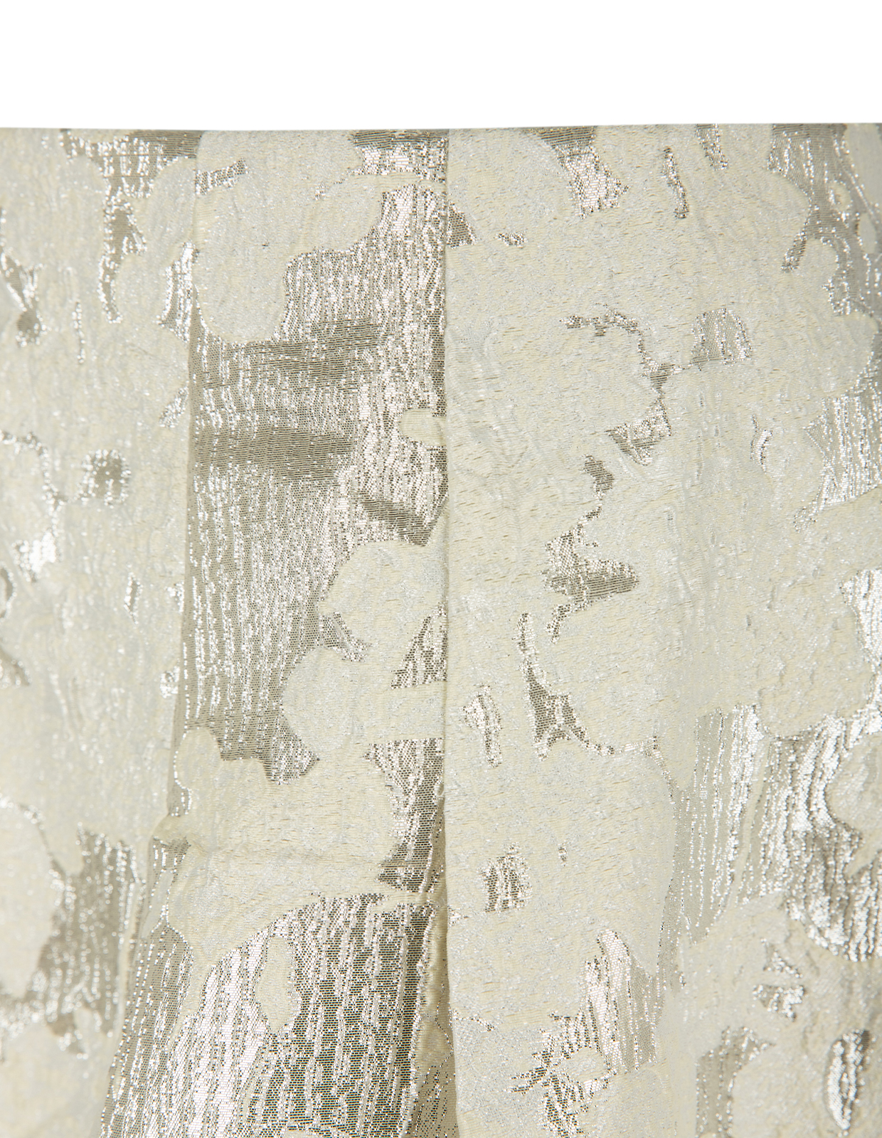 Jaquard Kjol Benvit/Silver