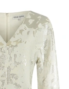 Jaquard Top Benvit/Silver
