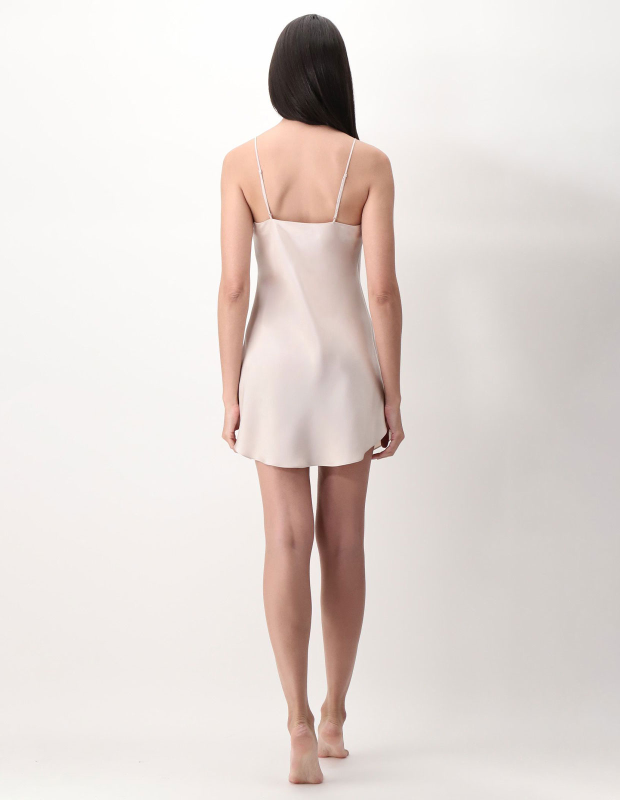 Nattlinne Siden Champagne