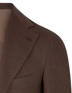 Sartorial Jacket Linne Brun 50