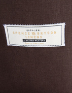 Sartorial Jacket Spence Bryson Linen Brown Stl 54