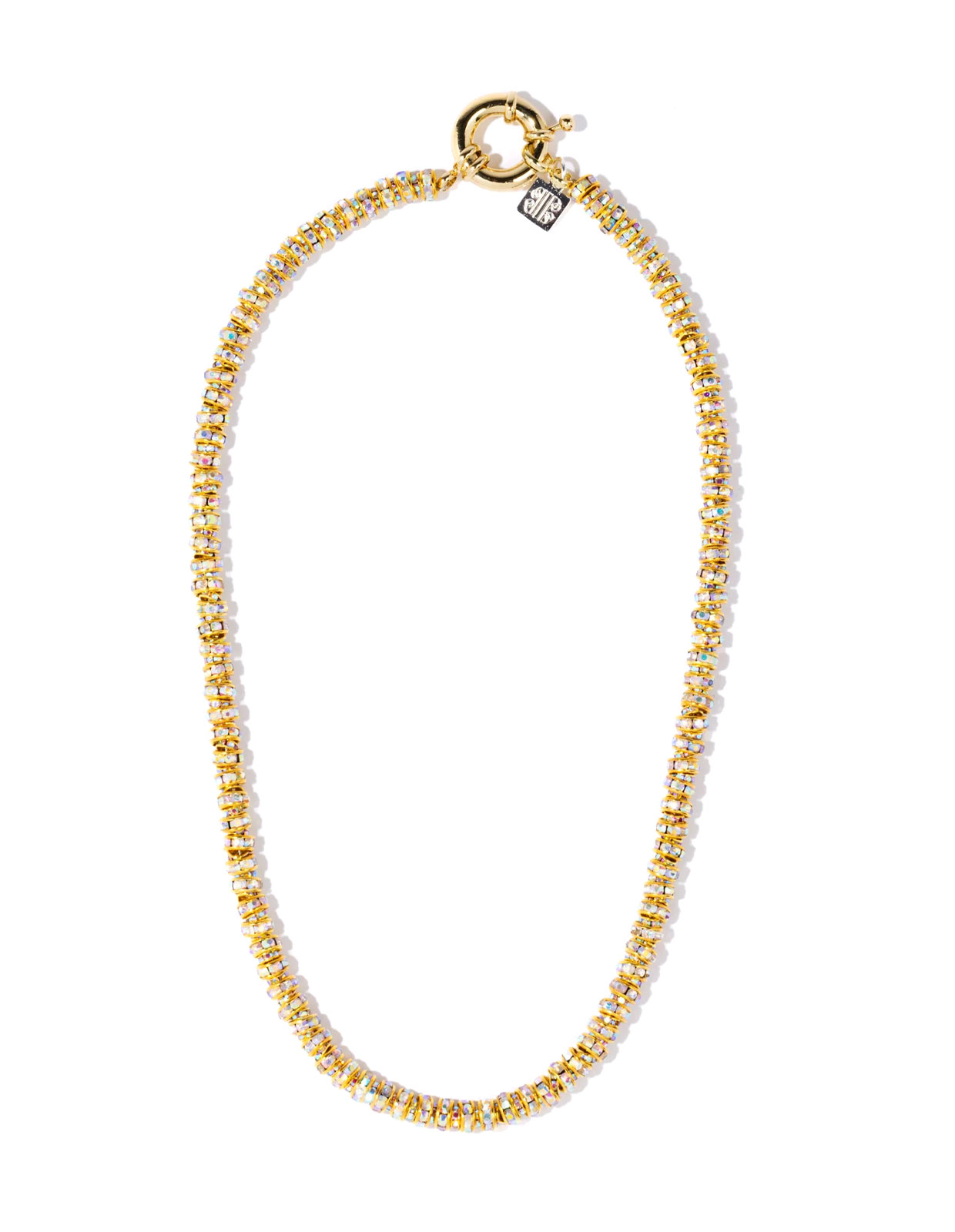 Skinny Diamond Halsband Guld One Size