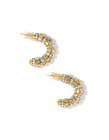 Mini Diamond Hoops Guld