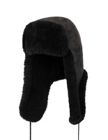 Wengen Mössa Fårskinn Svart