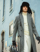 Wengen Mössa Fårskinn Svart 60/62