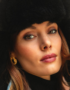 Wengen Mössa Fårskinn Svart 60/62