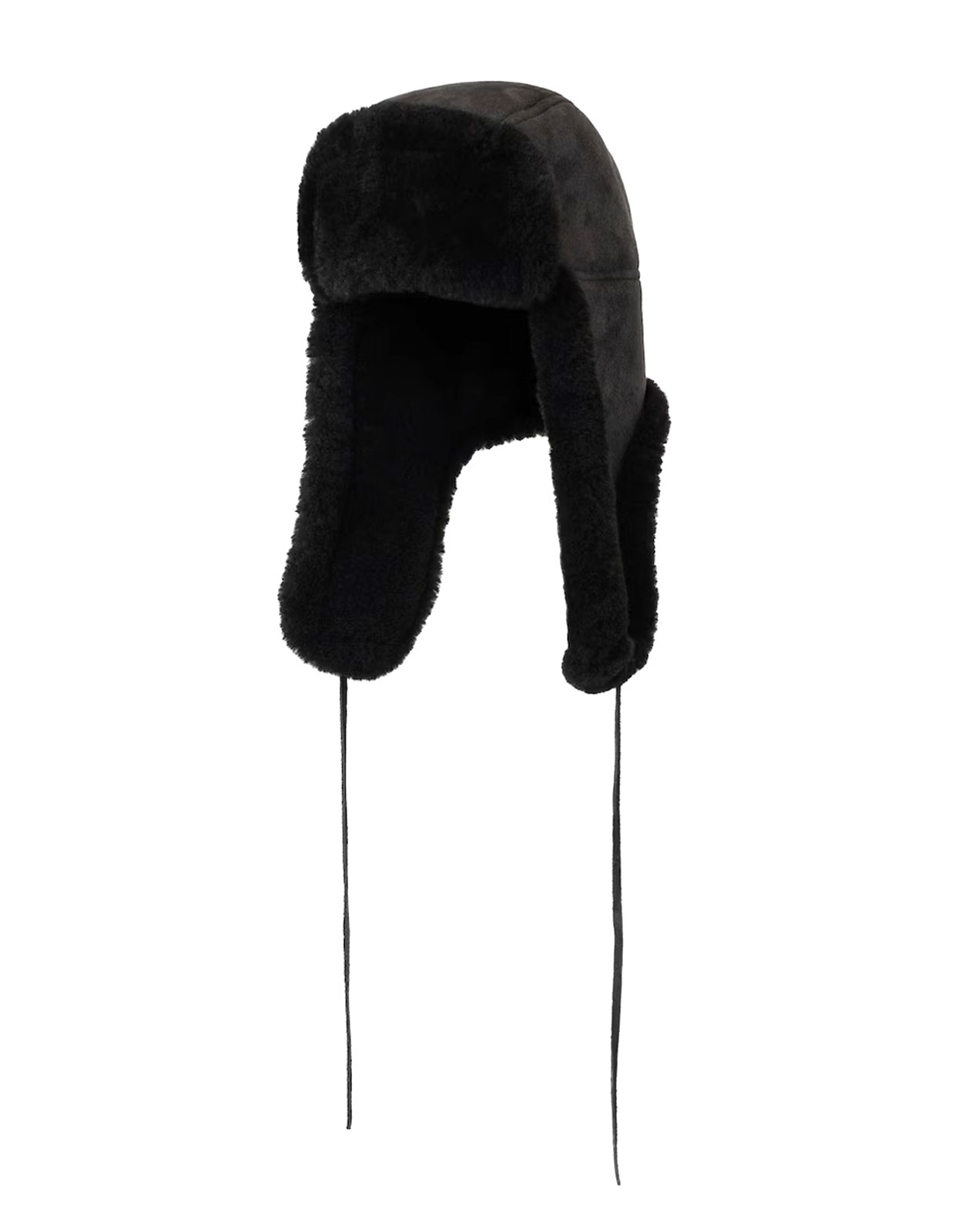 Wengen Mössa Fårskinn Svart 60/62