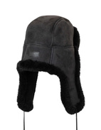 Wengen Mössa Fårskinn Svart 60/62