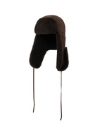 Wengen Mössa Fårskinn Mörkbrun 56/58