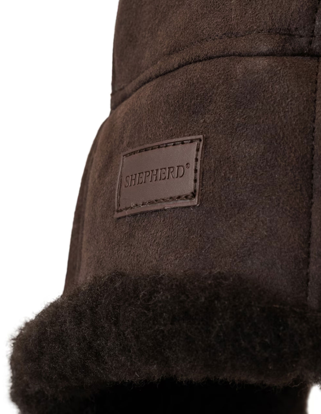 Wengen Mössa Fårskinn Mörkbrun 56/58