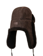 Wengen Mössa Fårskinn Mörkbrun 56/58
