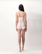 Linne Siden Champagne