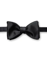 Fluga Siden Oknuten Svart