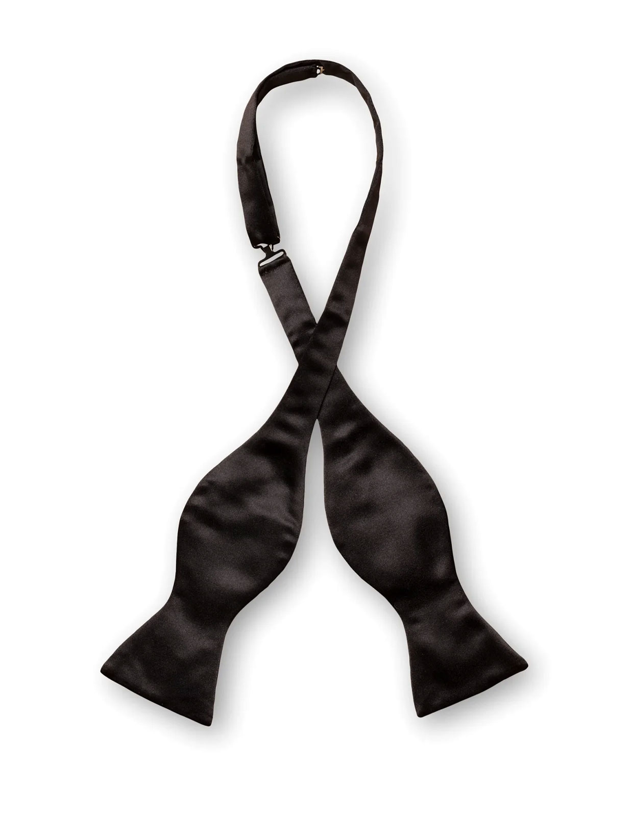 Fluga Siden Oknuten Svart