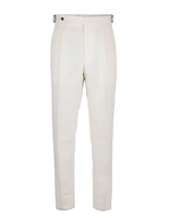 Sartorial Trouser Spence Bryson Linen Oyster