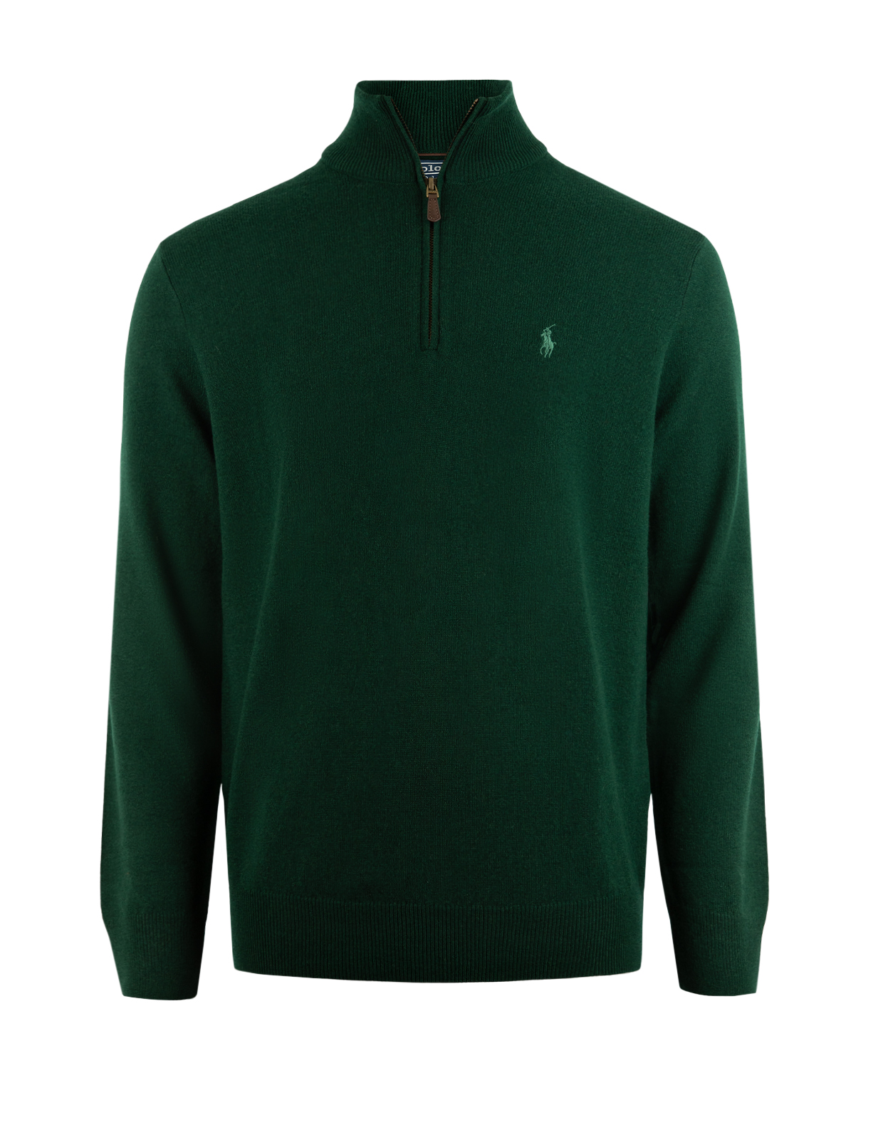 Stickat 710876756 Half Zip Pullover 014 Moss Agate