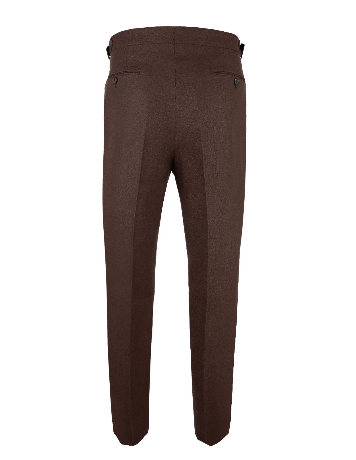Sartorial Trouser Spence Bryson Linen Brown Stl 50