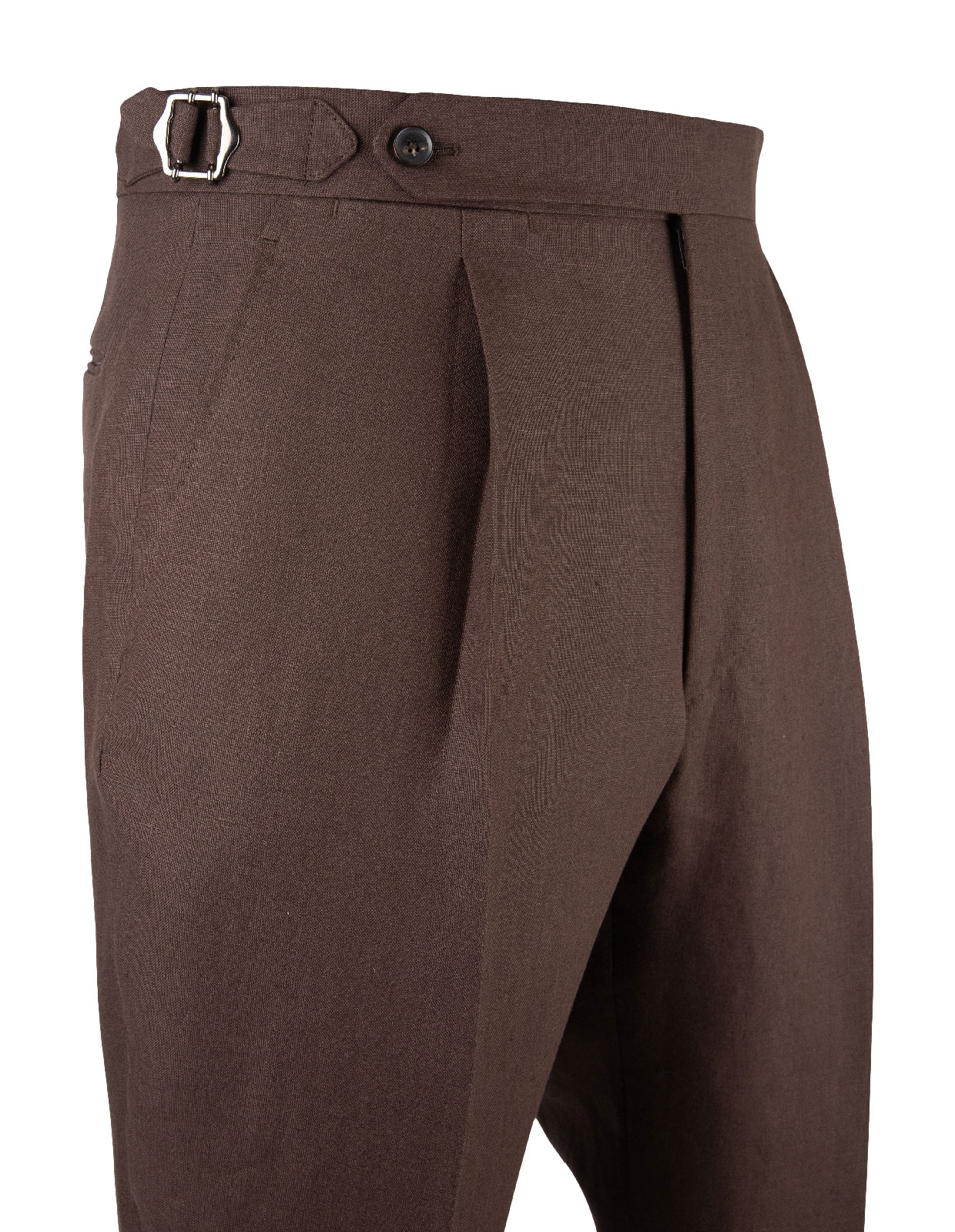 Sartorial Trouser Spence Bryson Linen Brown Stl 50