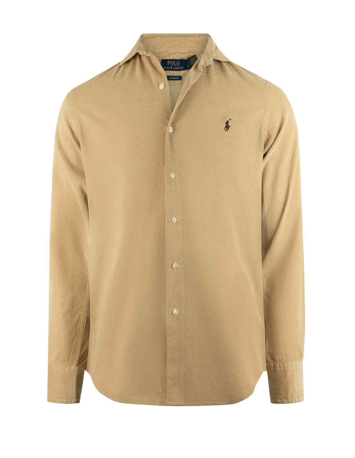 Custom Fit Skjorta Manchester Beige