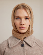 Delfina Balaclava Beige