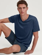 Pyjamas Relax Superlight Blå Mönstrad XL