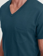 Pyjamas Relax Imprint Petrol Blå Mönstrad S