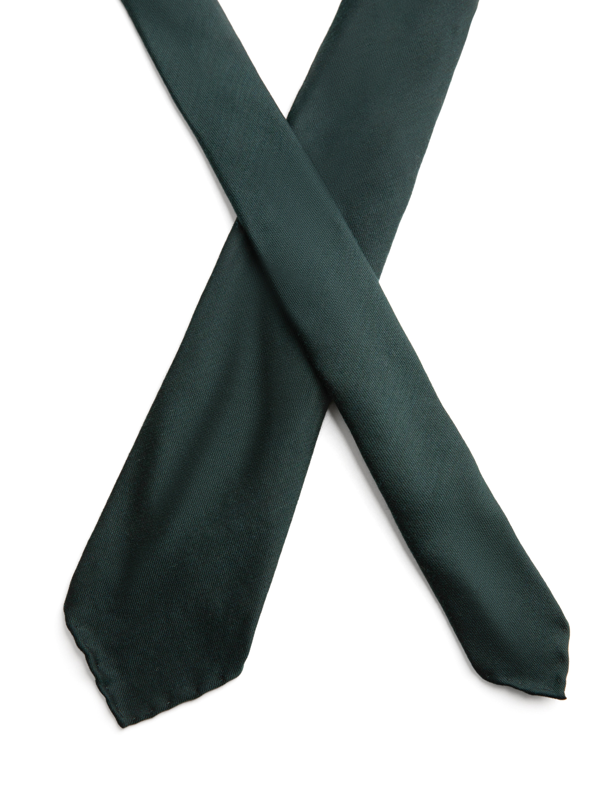 Slips Ull/Siden Mörkgrön One Size