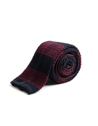 Grana Riso Stickad Slips Siden Plommonröd/Navy One Size