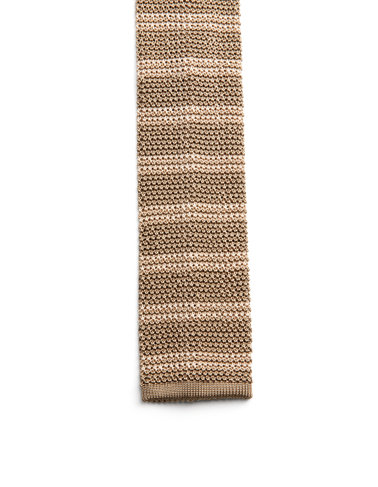 Grana Riso Stickad Slips Siden Beige/Mörkbeige One Size