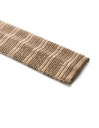 Grana Riso Stickad Slips Siden Beige/Mörkbeige One Size