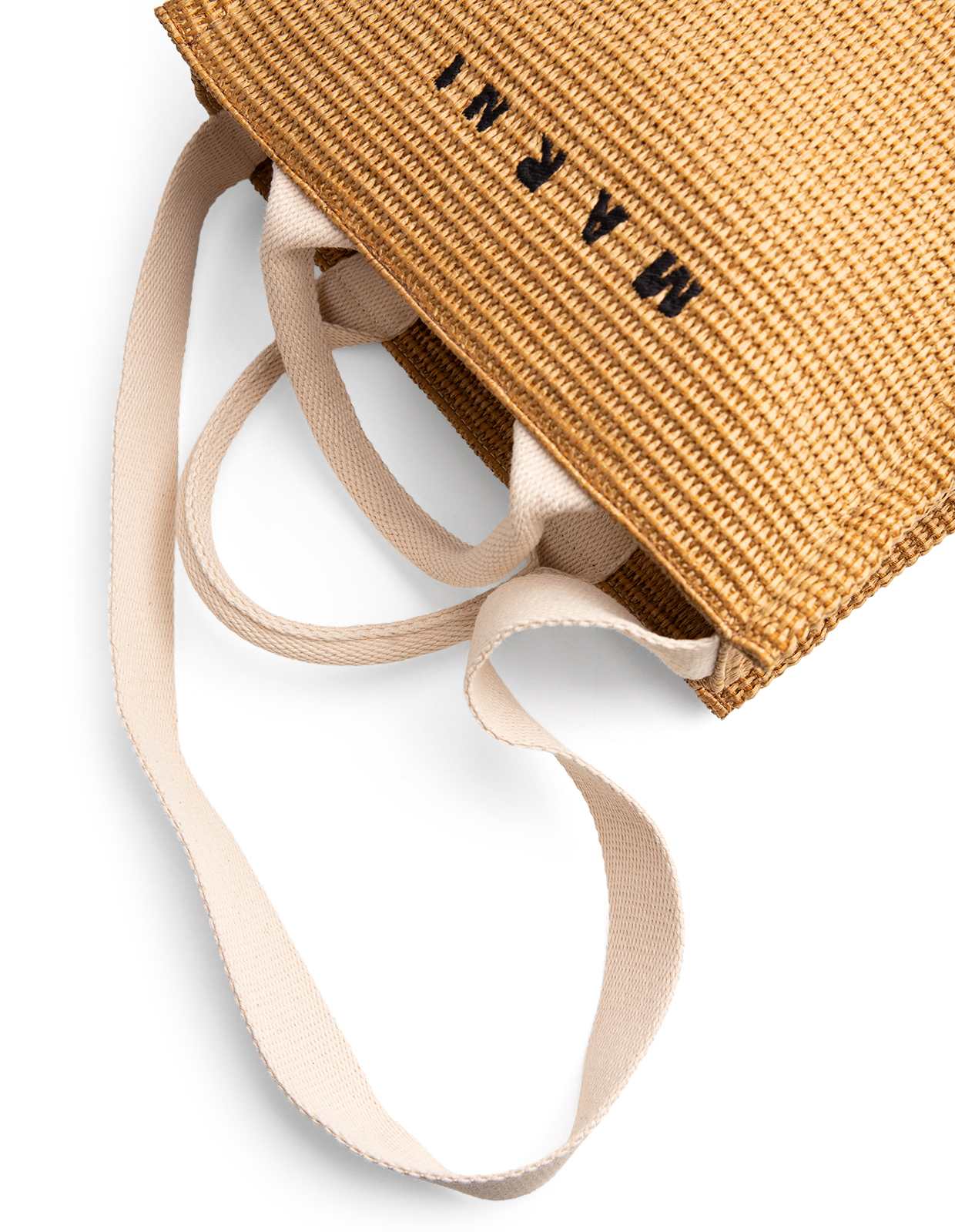 Tropicalia Small Basket Beige One Size