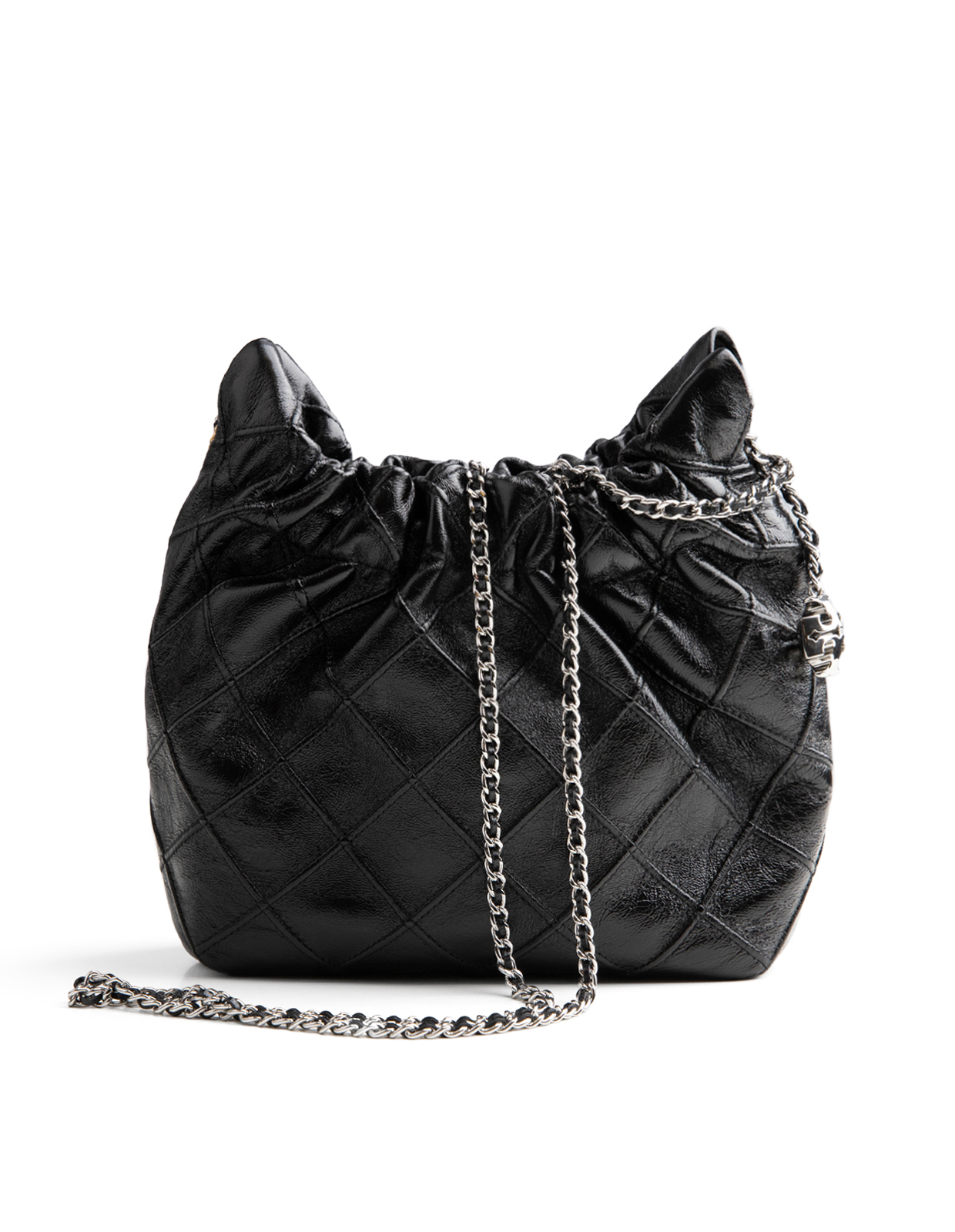 Fleming Mini Hobo Väska Svart One Size