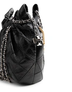 Fleming Mini Hobo Väska Svart One Size