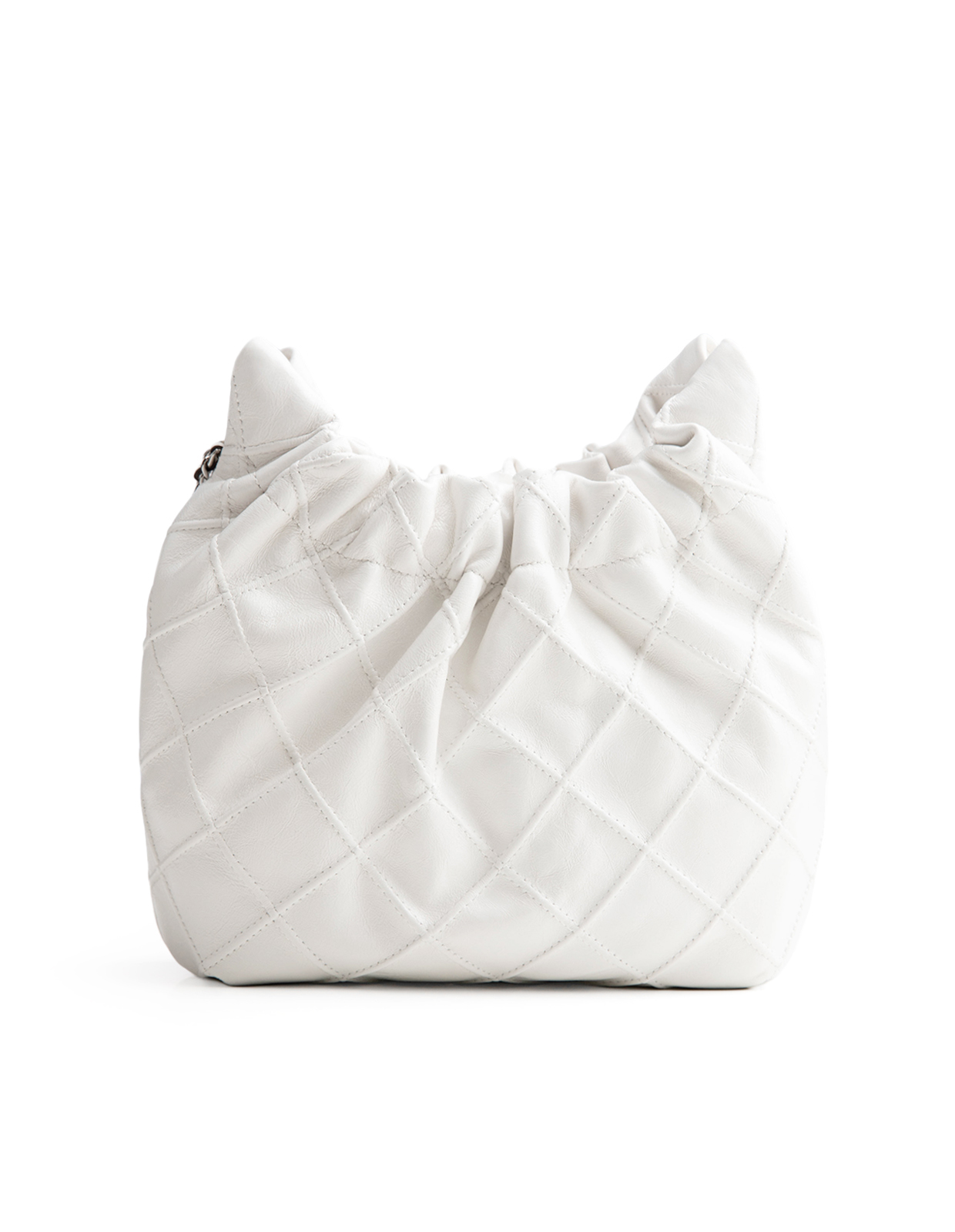 Fleming Mini Hobo Väska Vit One Size