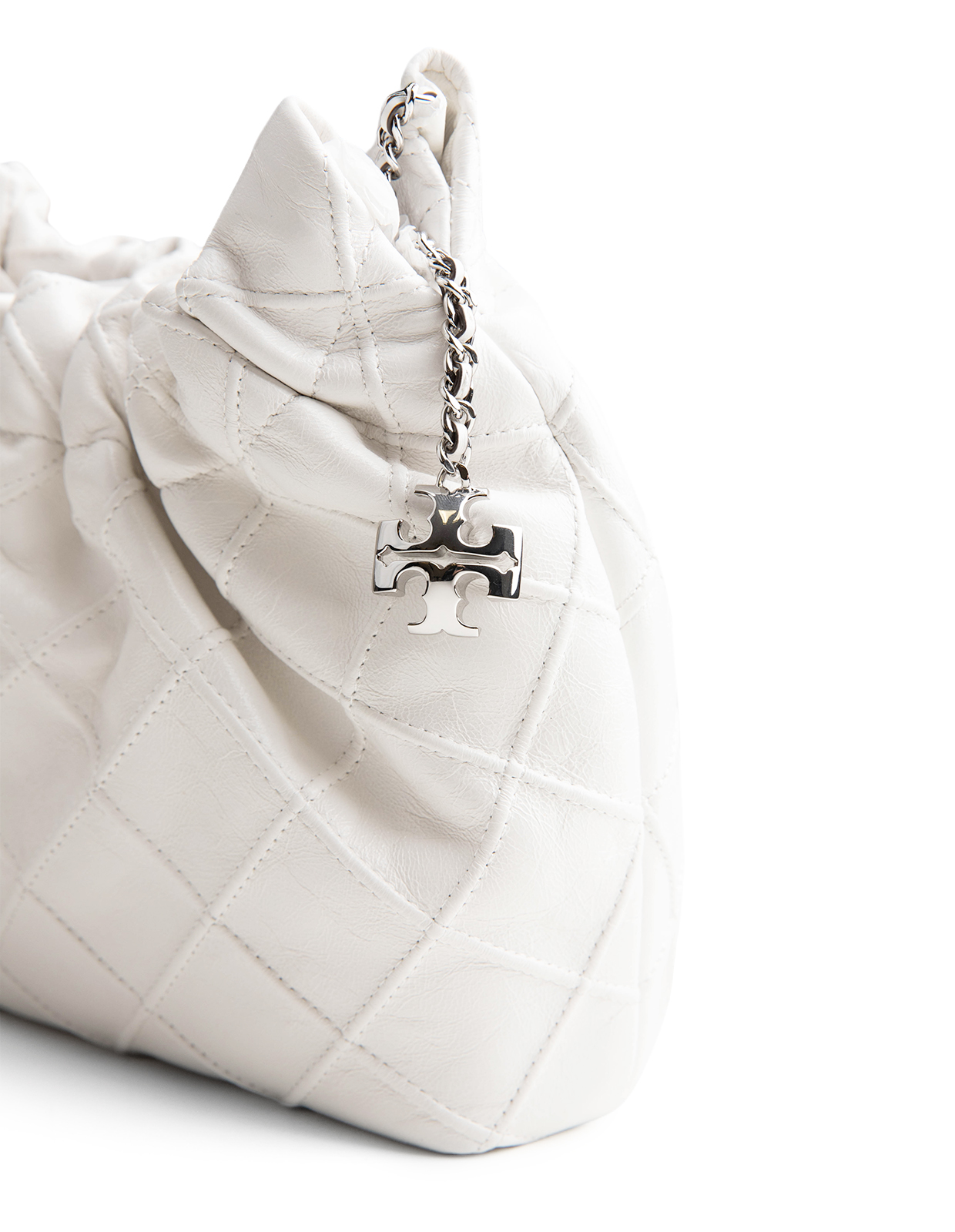 Fleming Mini Hobo Väska Vit One Size