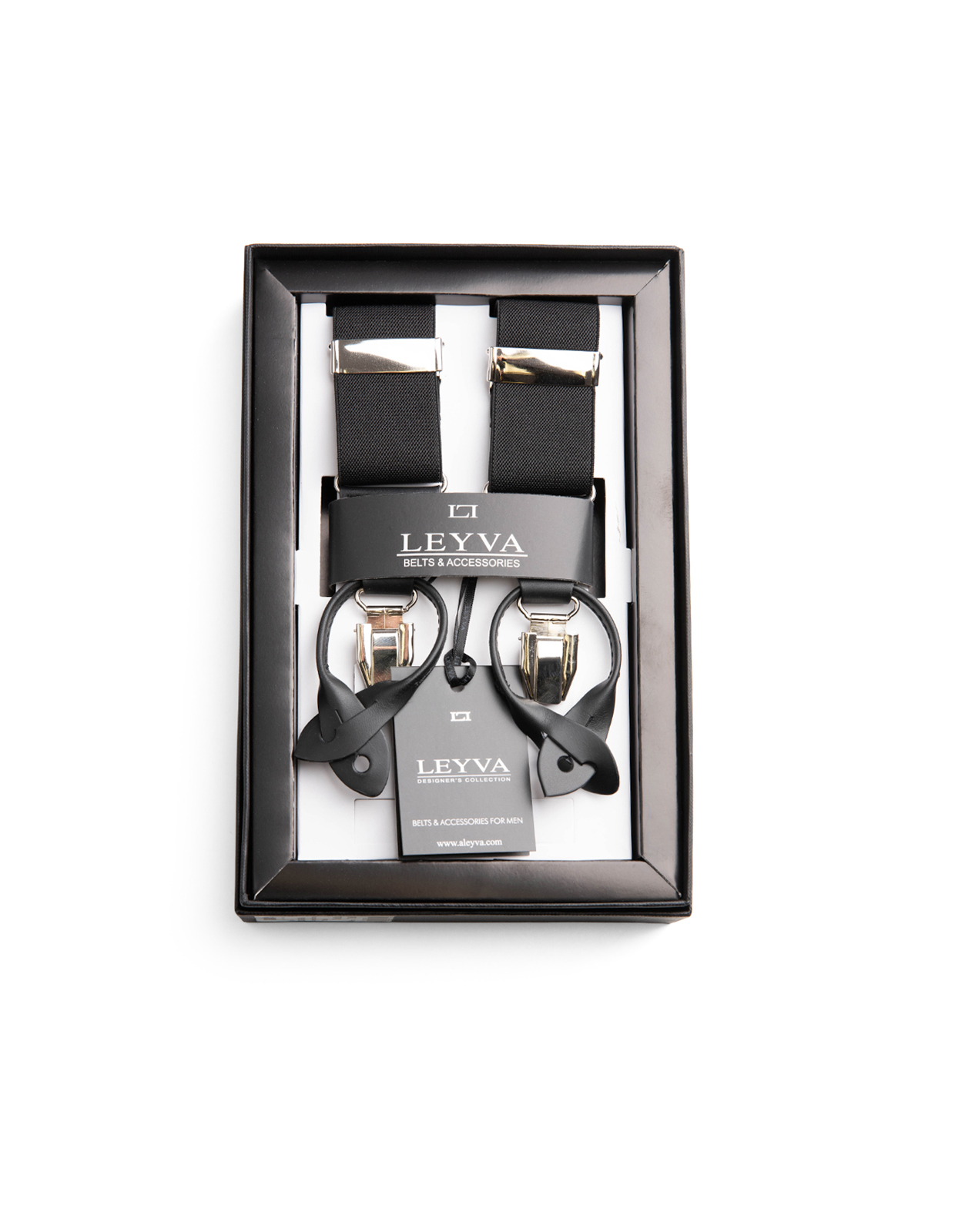 Klassiska Hängslen Svart One Size