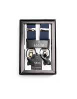 Klassiska Hängslen Navy One Size