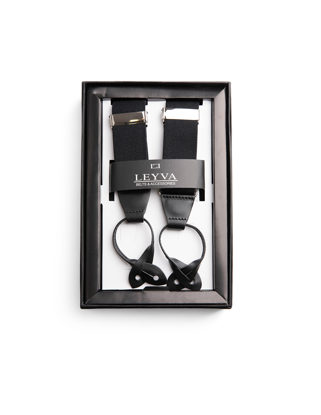 Klassiska Hängslen Svart One Size