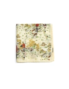 Bröstnäsduk Pochette Ullblandning Beige Mönstrad One Size