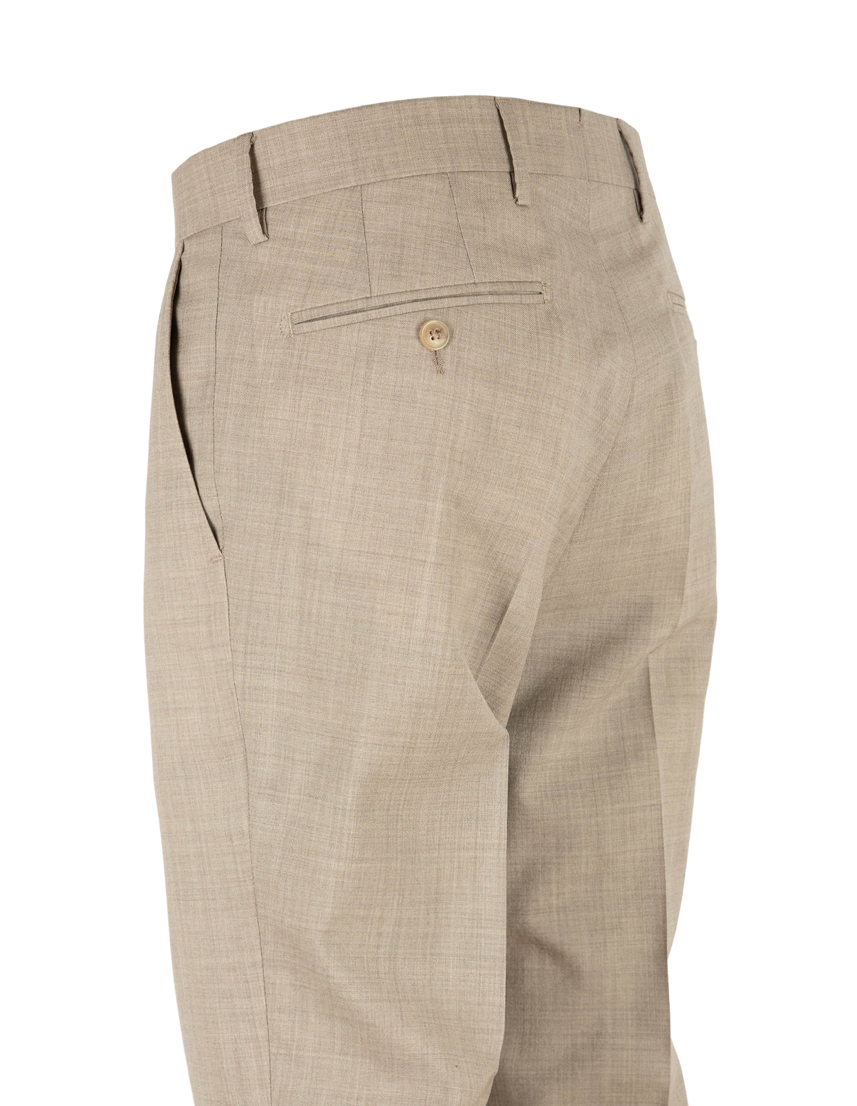 Firenze Kostym Ull Ljusbeige