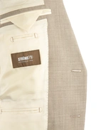 Firenze Kostym Ull Ljusbeige