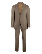 Firenze Kostym Ull Brun