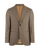 Firenze Kostym Ull Brun