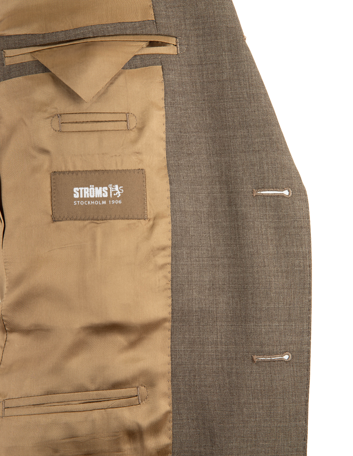 Firenze Kostym Ull Brun