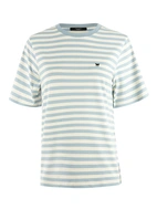 Venaco T-Shirt Benvit/Blå